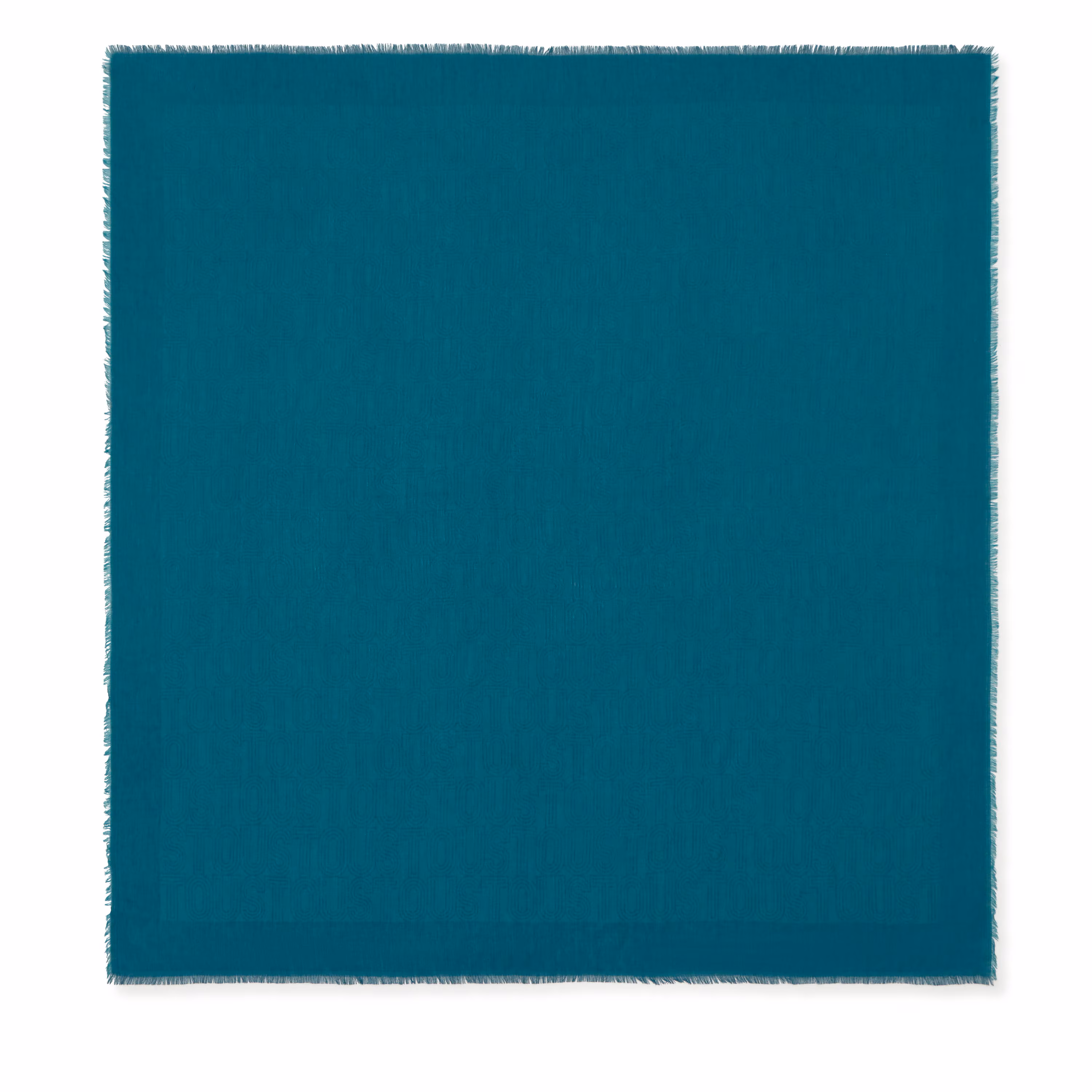 Pañuelo TOUS Silhouette Jacquard turquesa