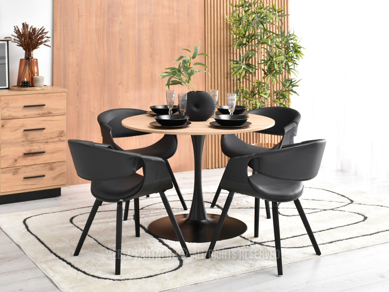 Designerskie Krzesło Drewniane Ze Sklejki Gięte W Skórze Eko Bent Do Salonu