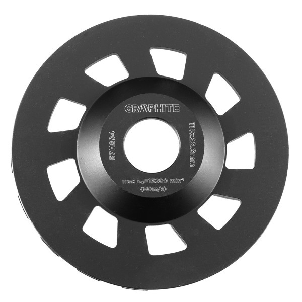 Tarcza diamentowa betonu kamienia 115x22.2x5mm GRAPHITE