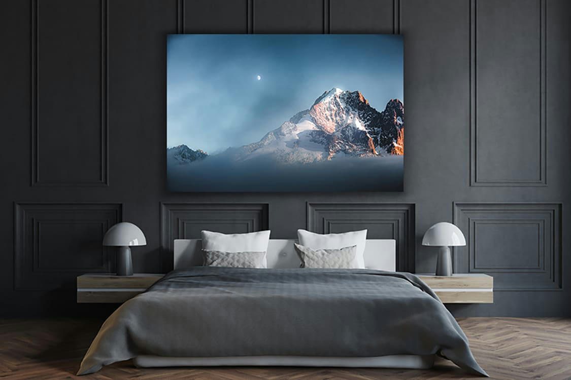 DERNIERE LUEUR - Photographie d'art d'Hugo Grandcolas  30x45 cm sur plexi