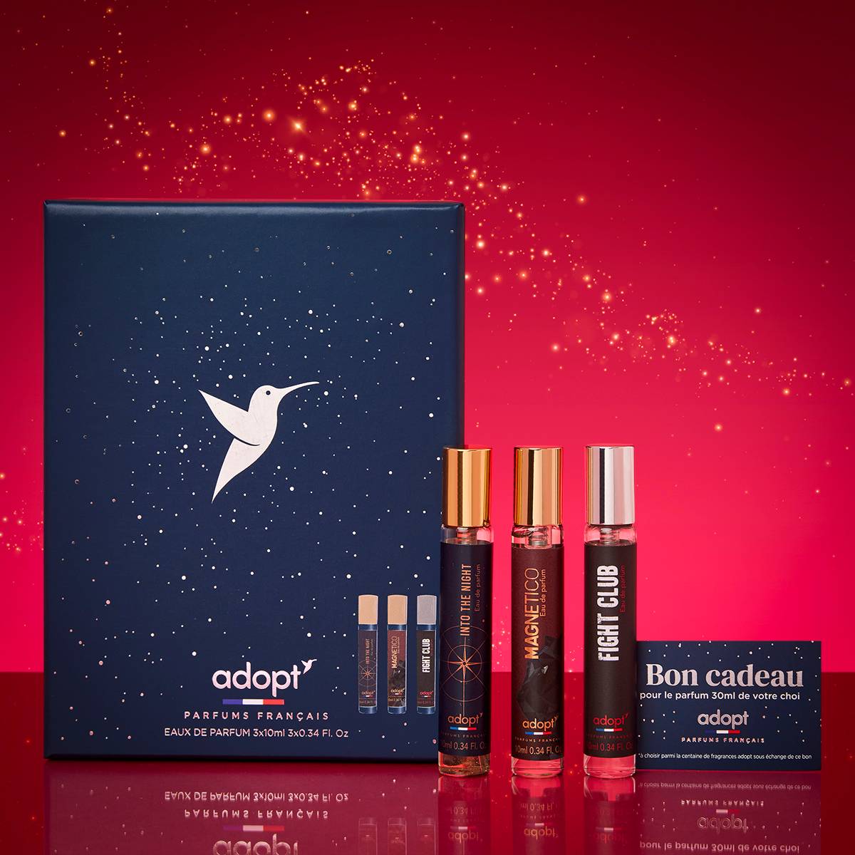 Coffret DécouverteCoffret découverte 3 x eaux de parfums 10 ml