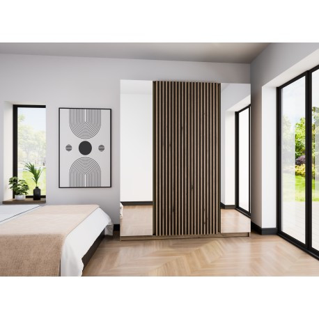Szafa Maja 2L2Lam Bl/Bl-Ev