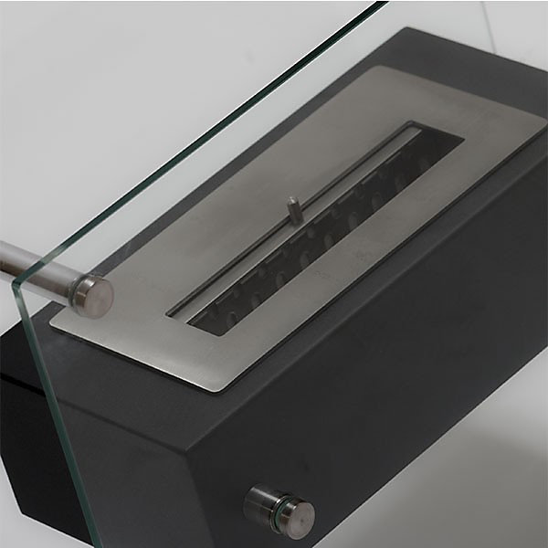 Cheminée éthanol Zen 2.7 kW - Coloris Noir