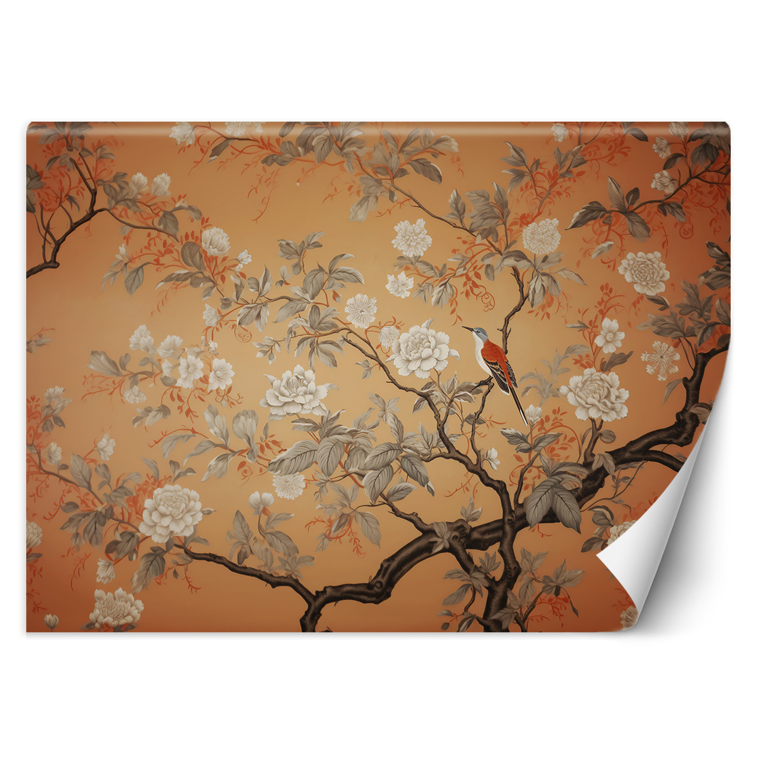 Feeby Fototapeta, Ptak Drzewo Chinoiserie 150x105