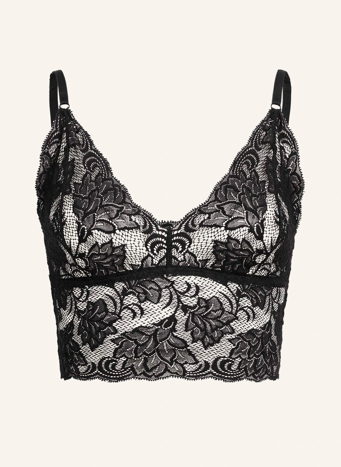 erlich textil Ophelia Bralette mit Spitze und Polyamid - verstellbare Träger