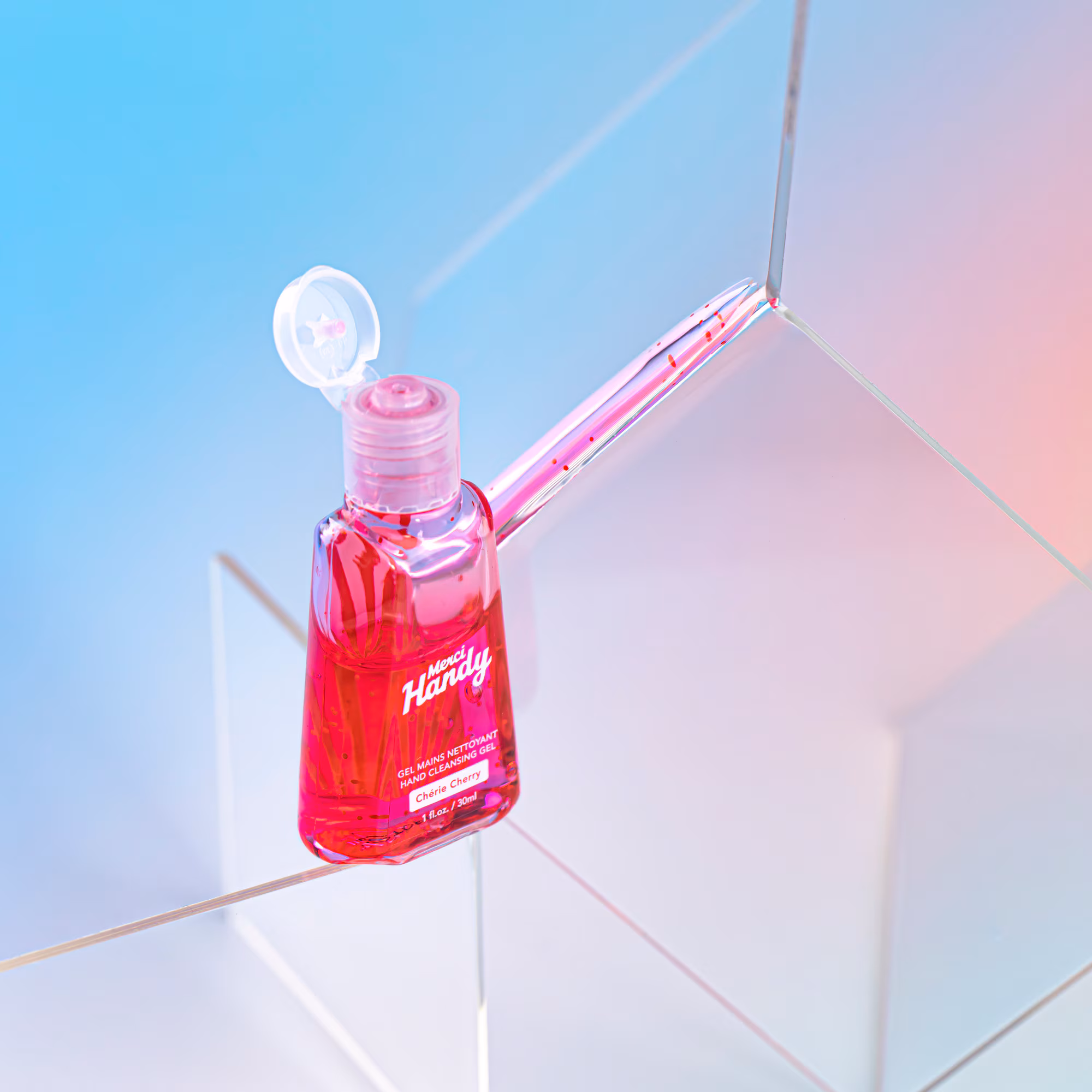 HANDCAREGel mains nettoyant - chérie cherry