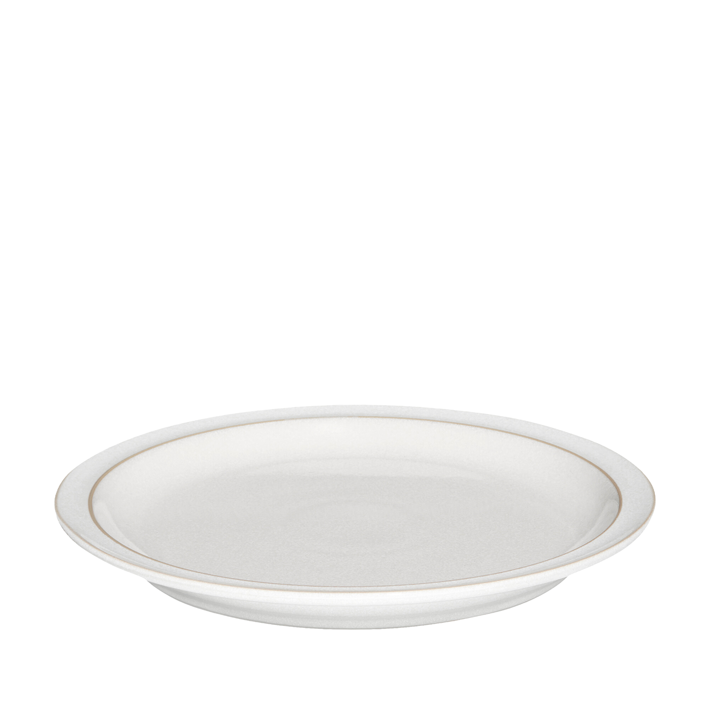 Cotton White Dinner Plate