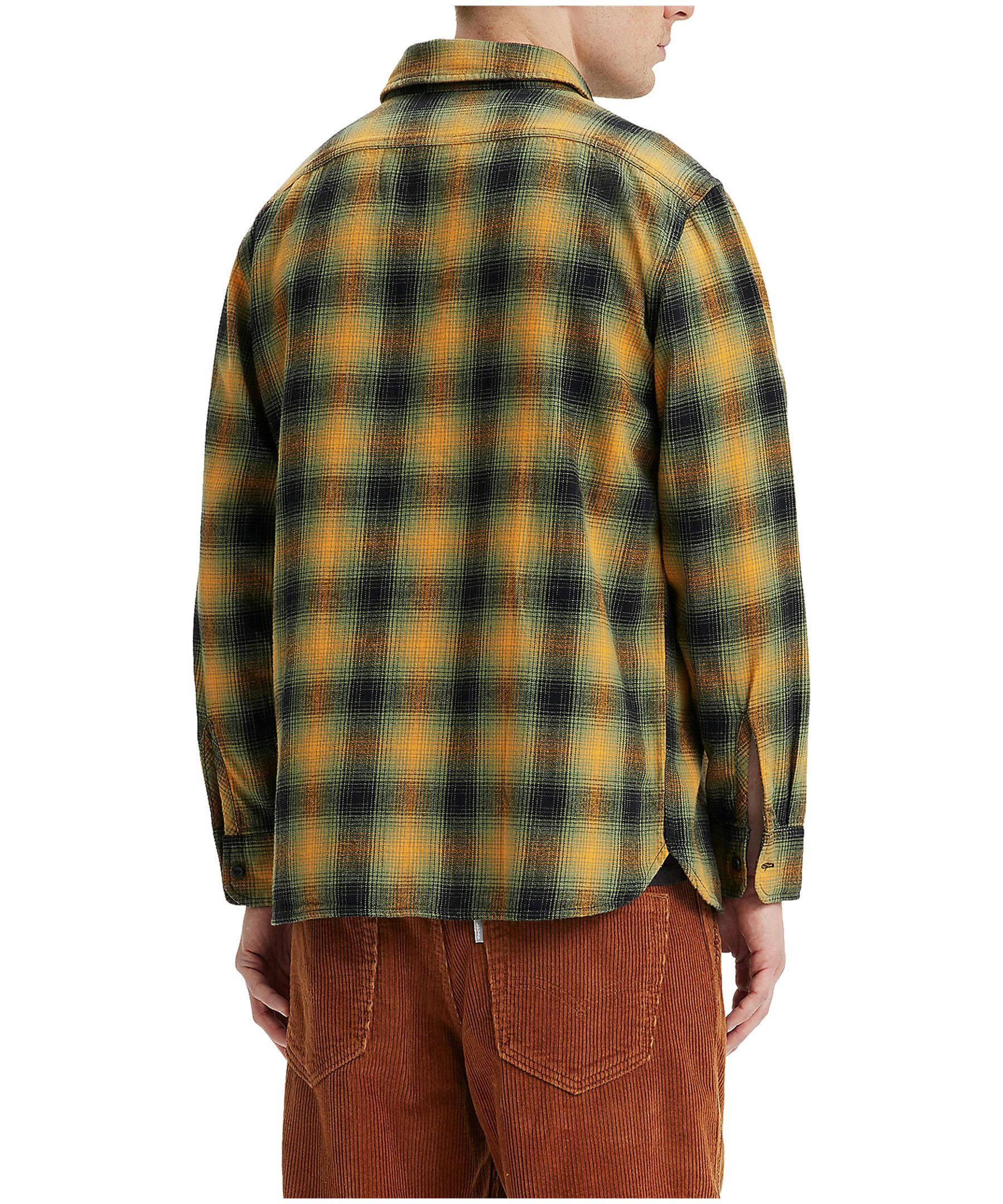 Levi's Men's Classic Worker Relaxed fit Long Sleeve Flannel Shirt