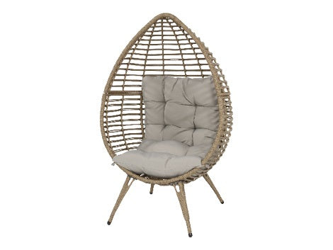 Lesli Living bistrostoel Chill - zwart - 99x91x156cm