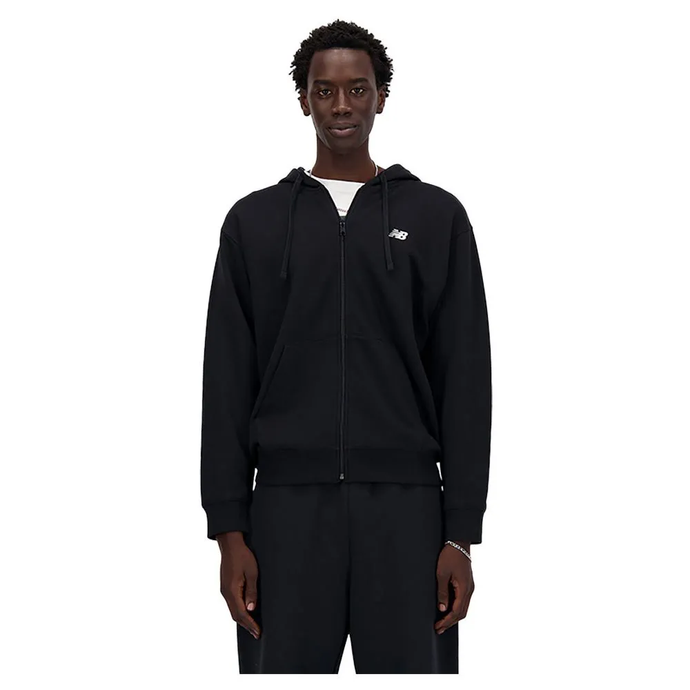 New Balance Sport Essentials Logo French Terry full zip sweatshirt