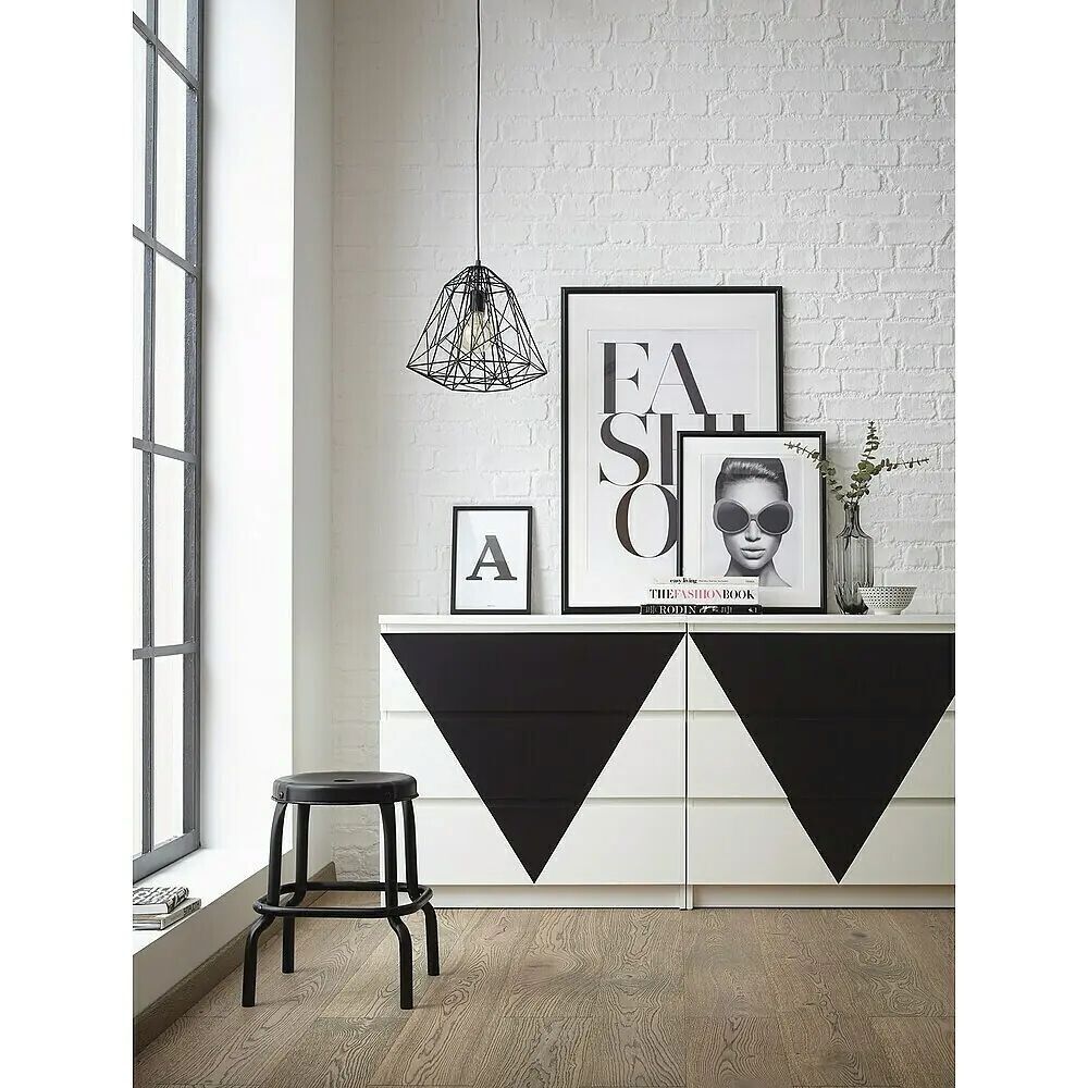 DEKORFOLIE D-C-FIX SELVKLEBENDE 67,5X200CM SILKEMATT SORT