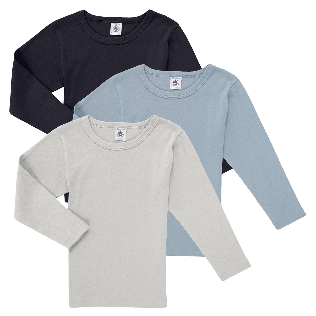 Petit Bateau - TSML X3 - Multicolour
