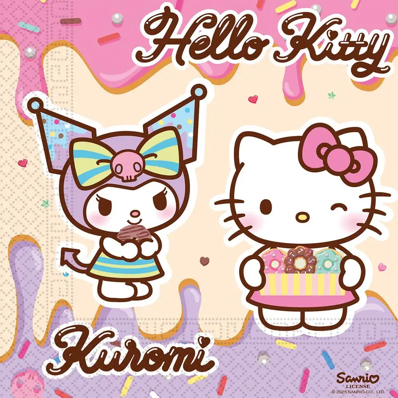 Serviette 20er-Set Hello Kitty