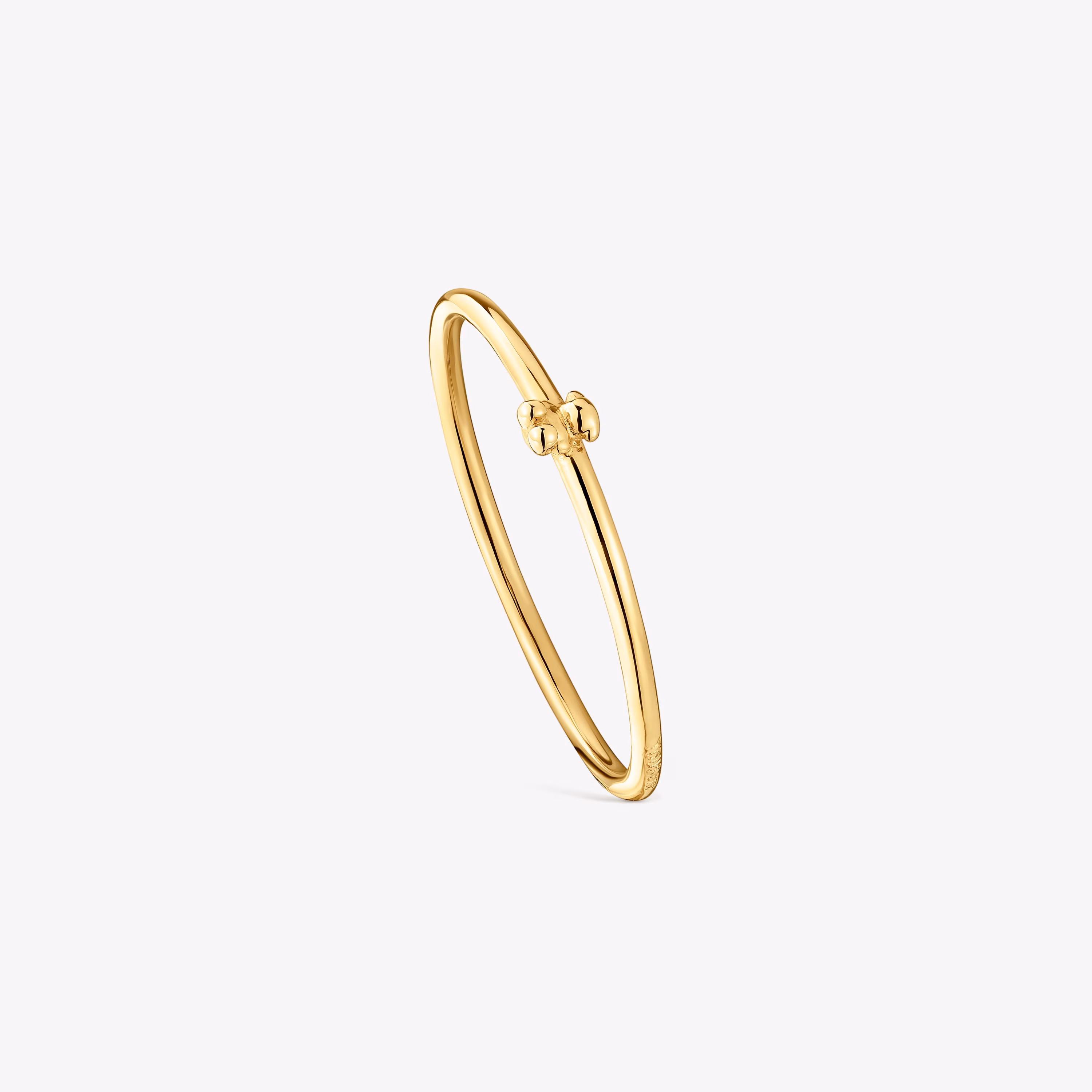 Anillo de oro y oso Bold Bear