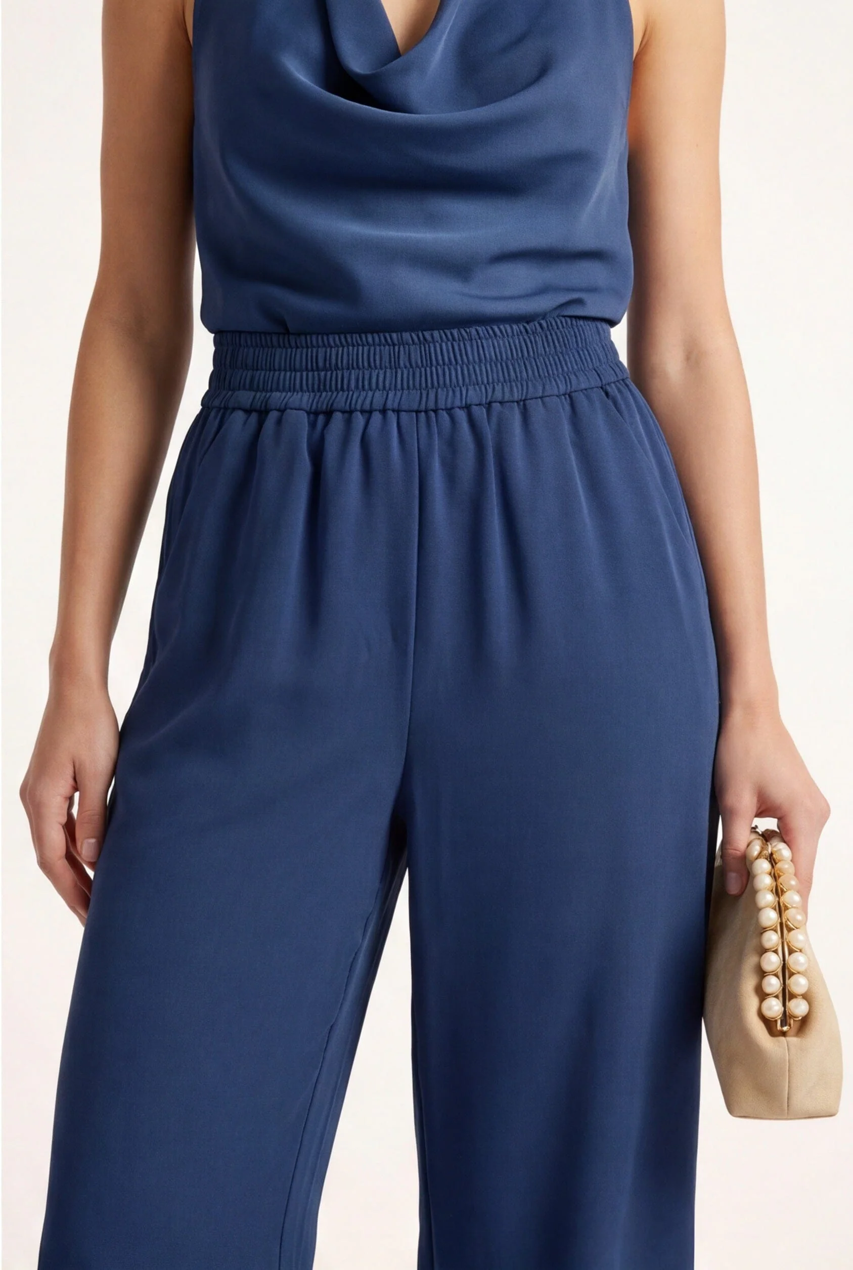 PANTALON FLUIDE - CRYSTAL - ARDOISE
