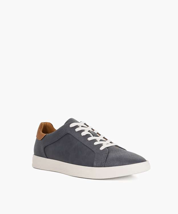 Traces Navy - Lace-Up Trainers