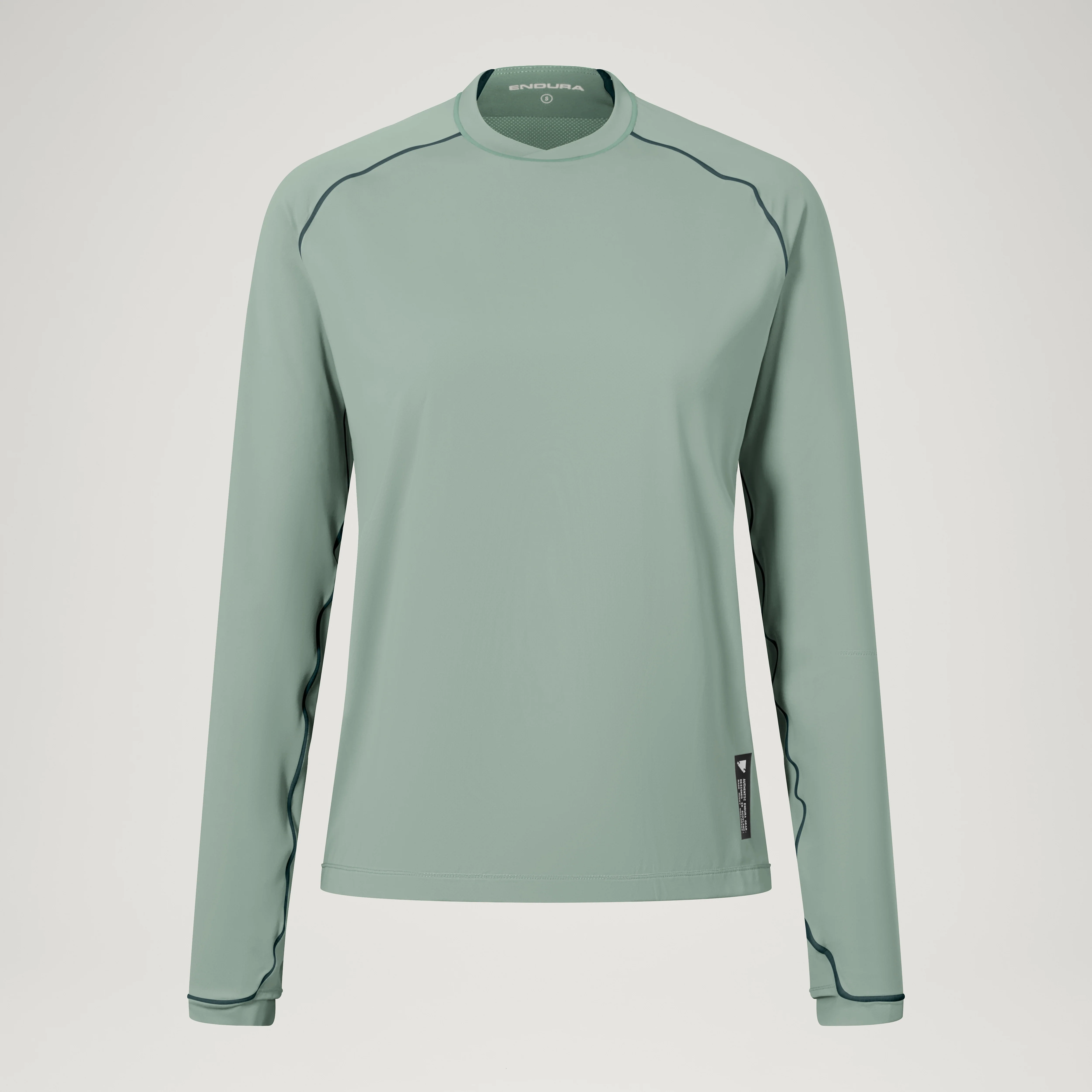 Women's AllTrack Rout L/S Tech Tee - Sage Green