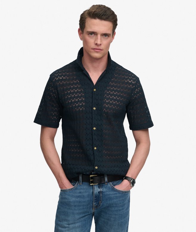 Knitted Texture Shirt
