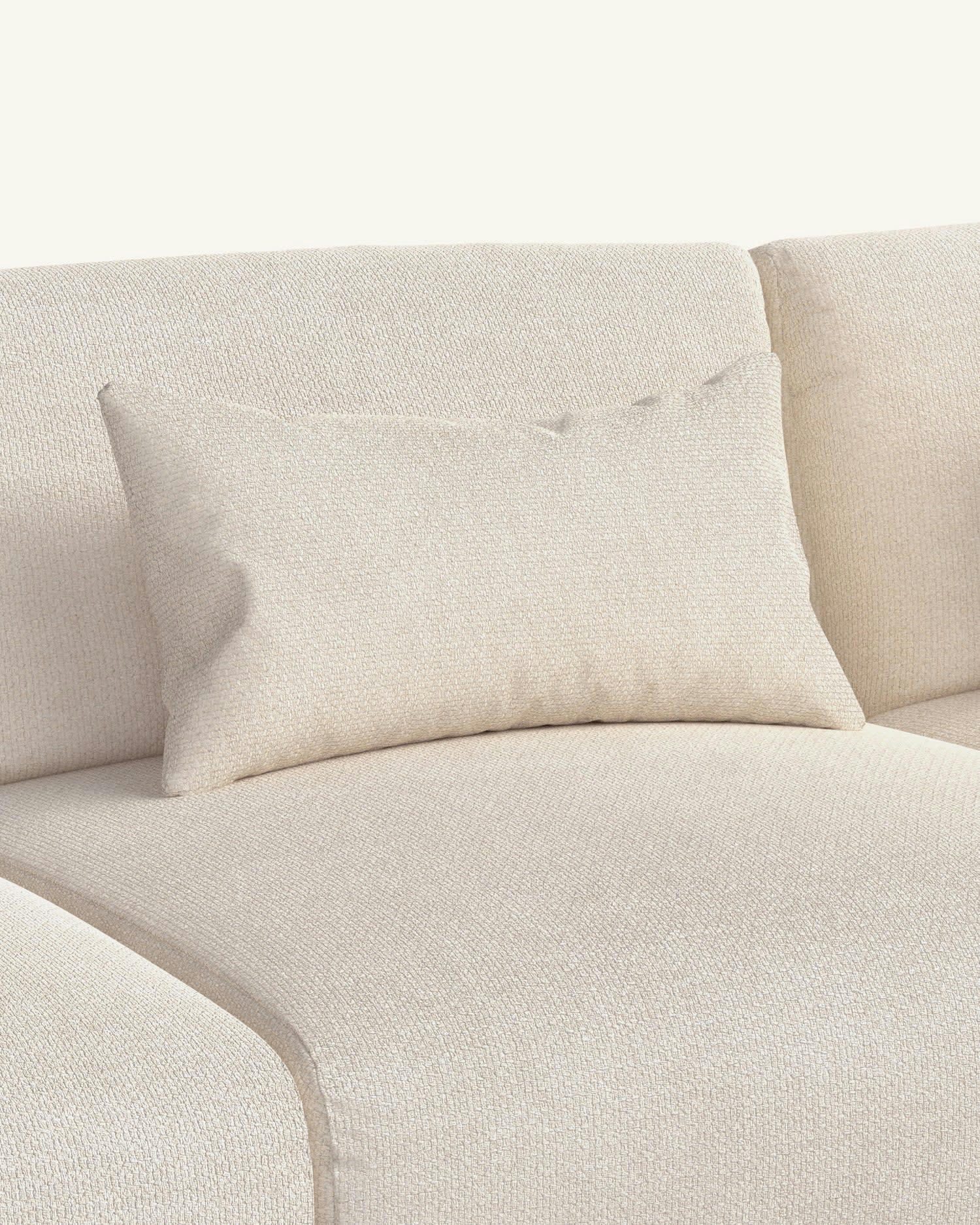 ENZO - Coussin carré 40 x 40 cm couleur gris