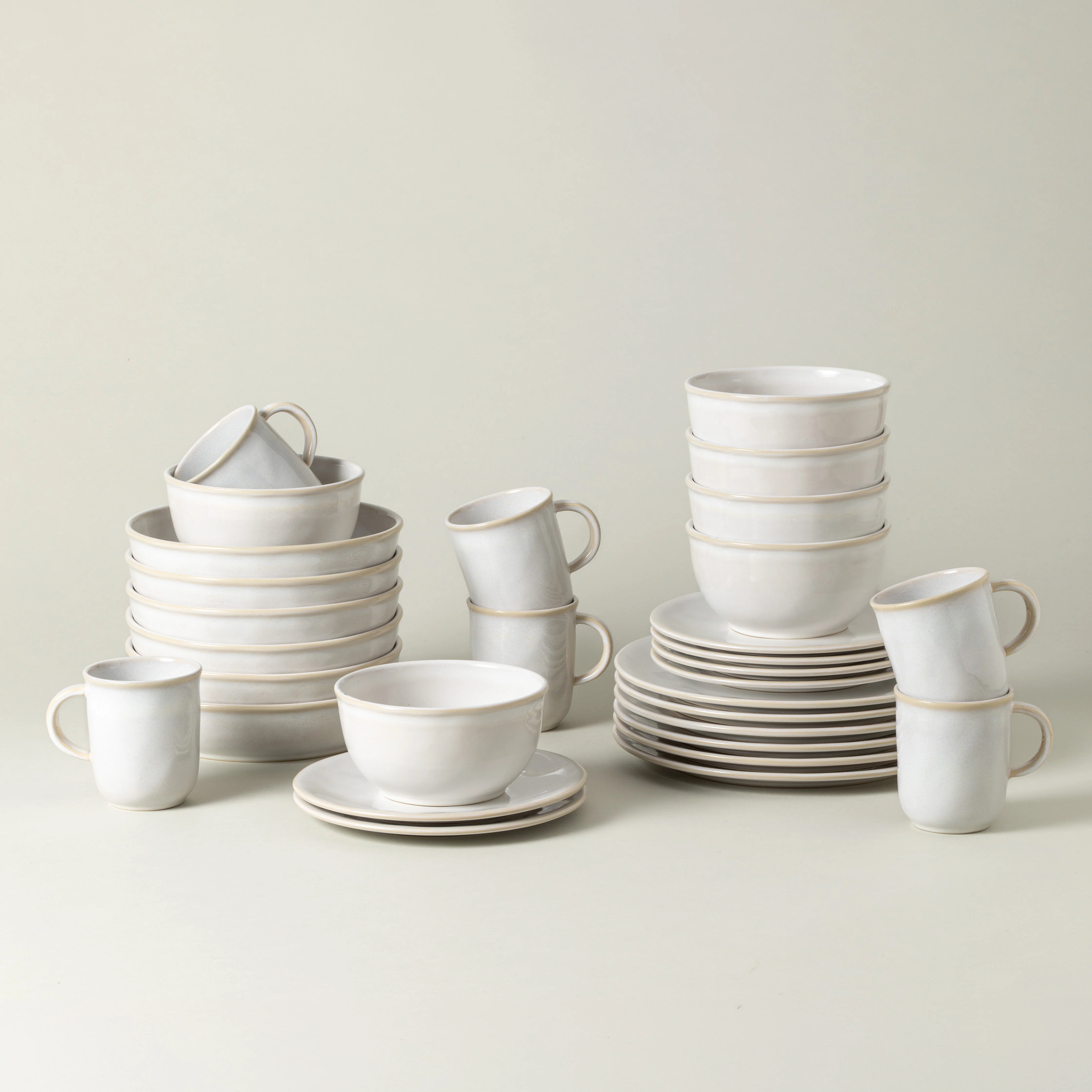 30-Piece Dinnerware Set with Mug Roda