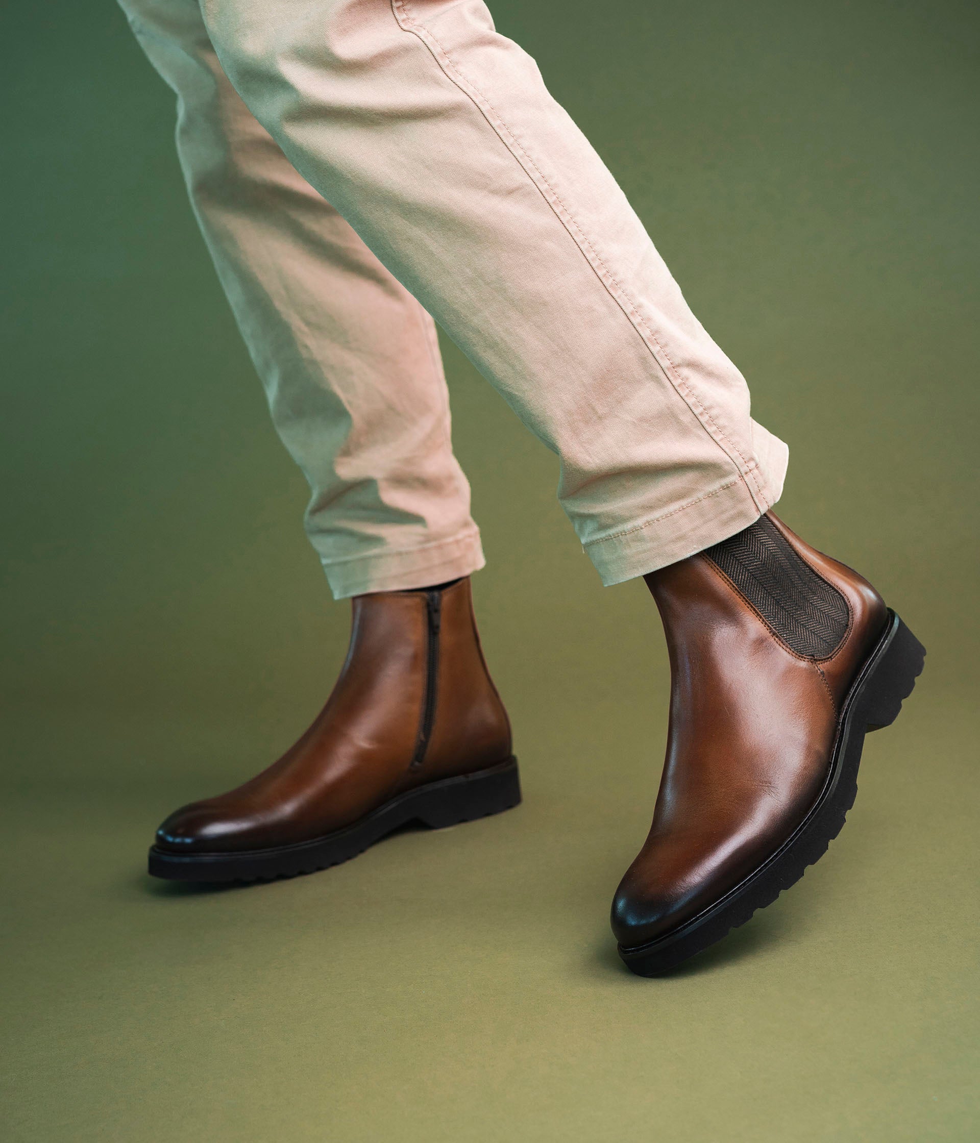 Boots Albin cognac