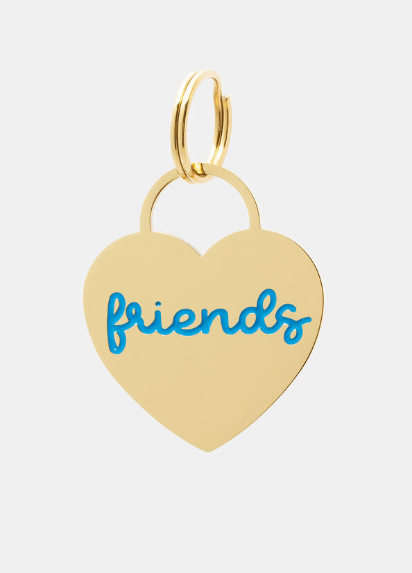 Medagliette cuore stampa Friends