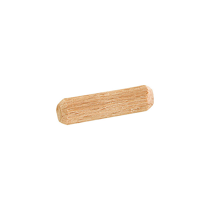 Tourillon en bois Ø 6 x 30 mm 25 pièces TEKNIBOX