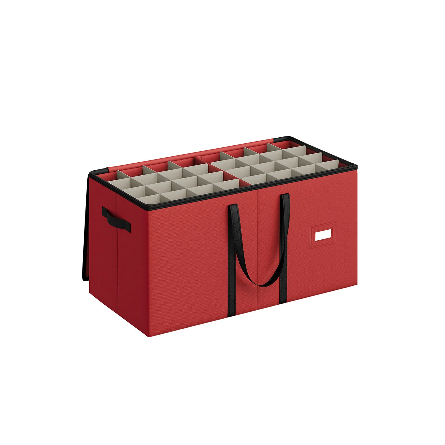 Boîte de rangement pour décorations Noël