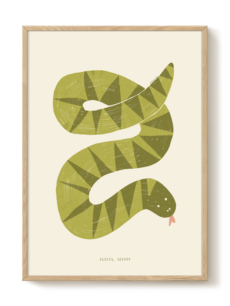 Anouk - Ssssss, Sssss - PSTR studio Kunst Poster
