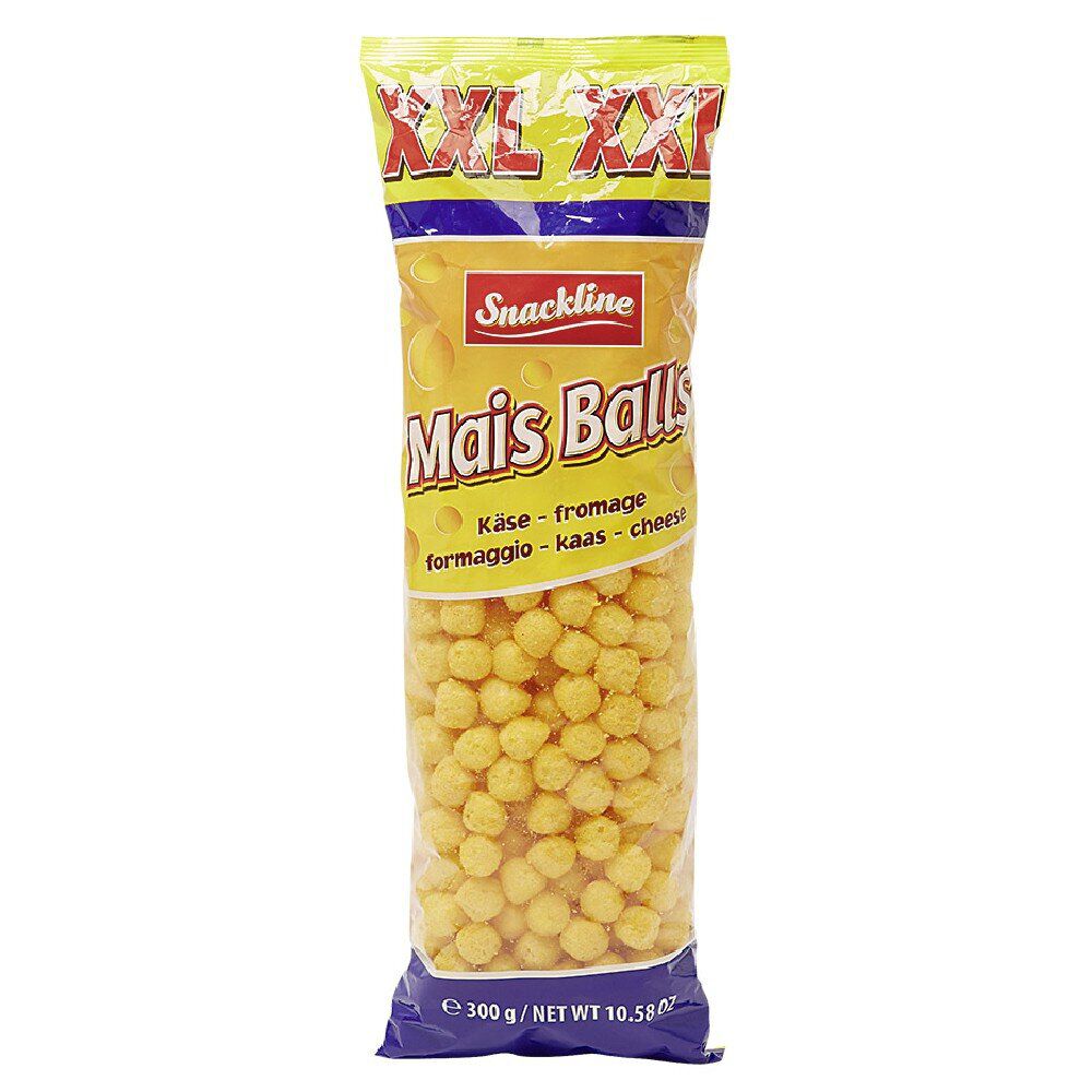 Snack salé XXL Boule de maïs au fromage 300g