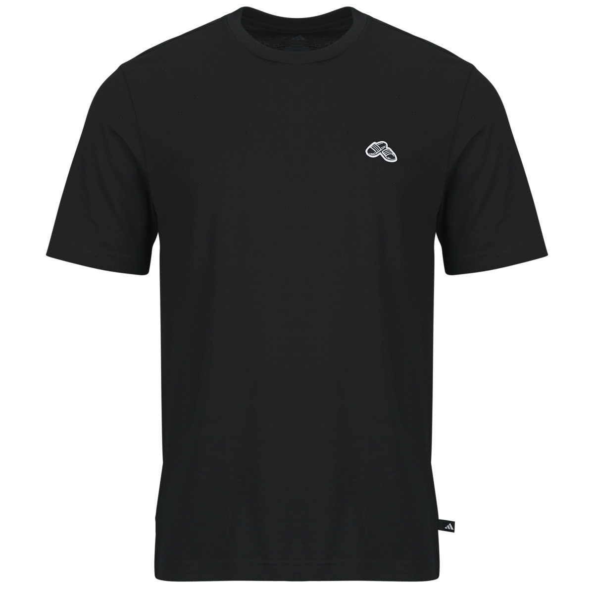 adidas - SUMMER SLIDE TRIM GRAPHIC T-SHIRT - Black