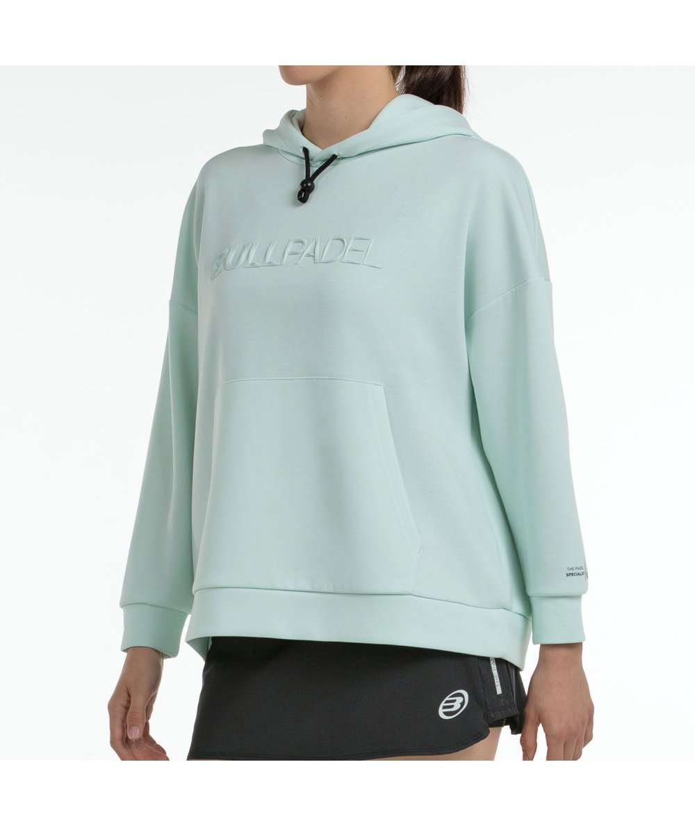 SUDADERA BULLPADEL SILBA VERDE AGUA