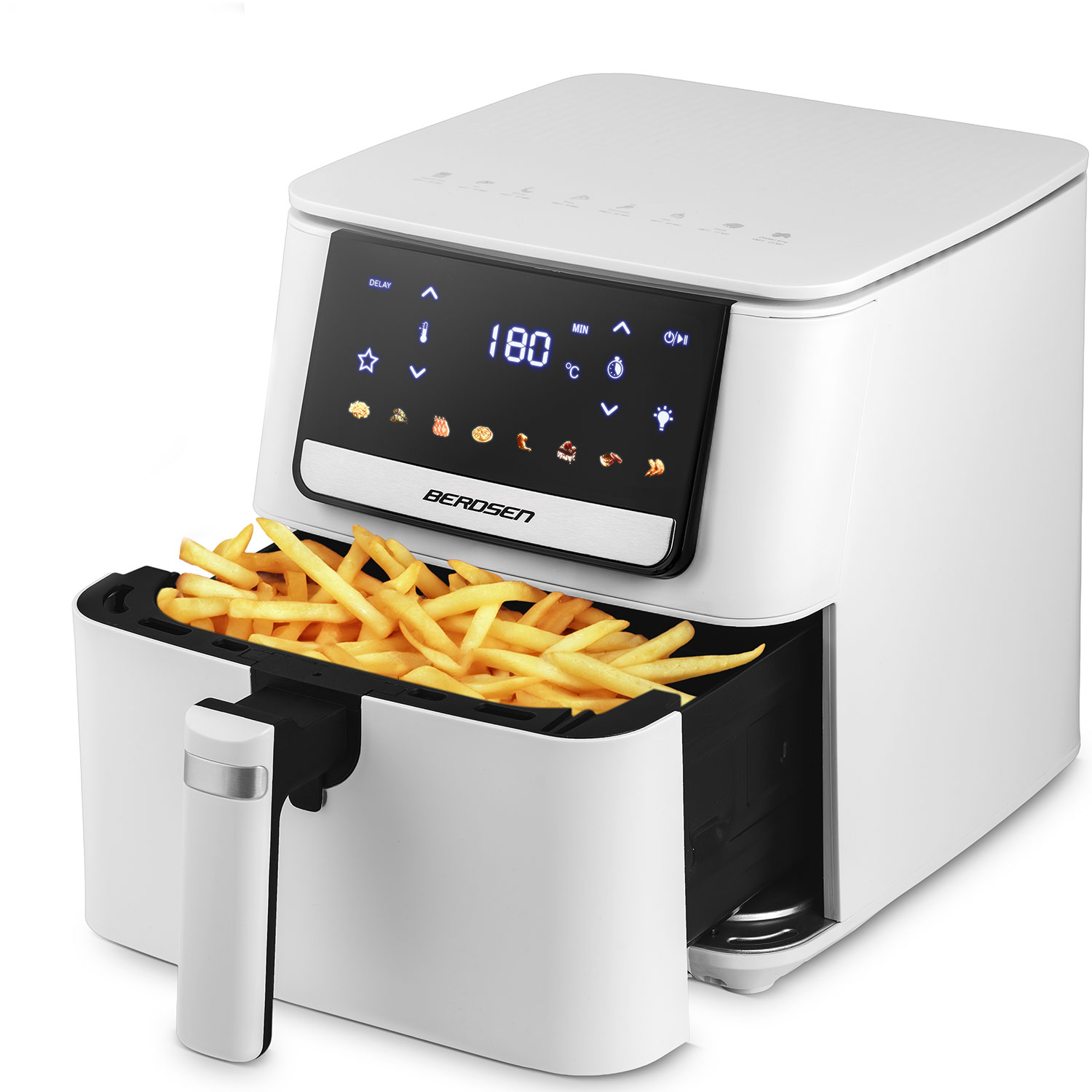 Frytkownica beztłuszczowa Berdsen BD-662 Air Fryer 6,5l 1700W biały 366201