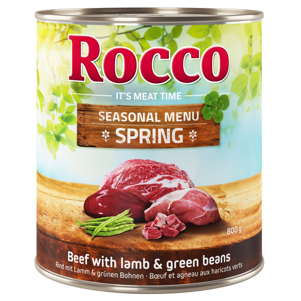 Rocco Spring Menu – Lamb with Green Beans