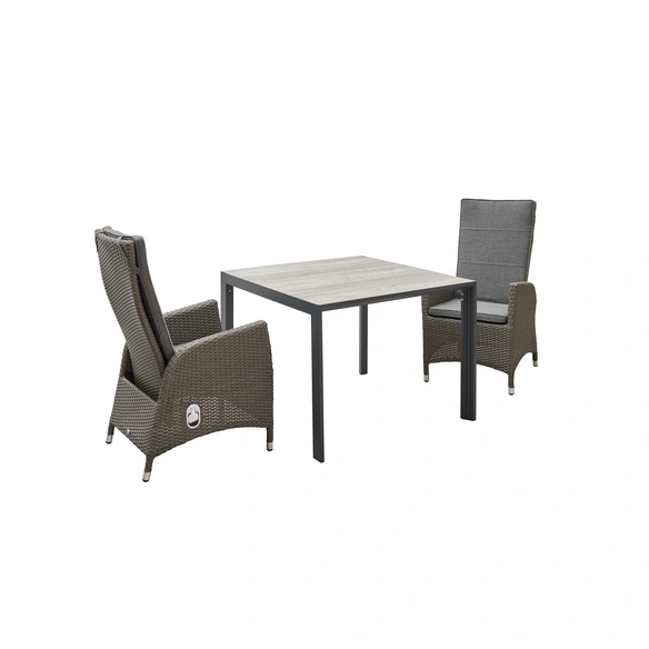 Gartensessel »New Jardel«, BxHxT: 66 x 109 x 59 cm, Farbe: grau
