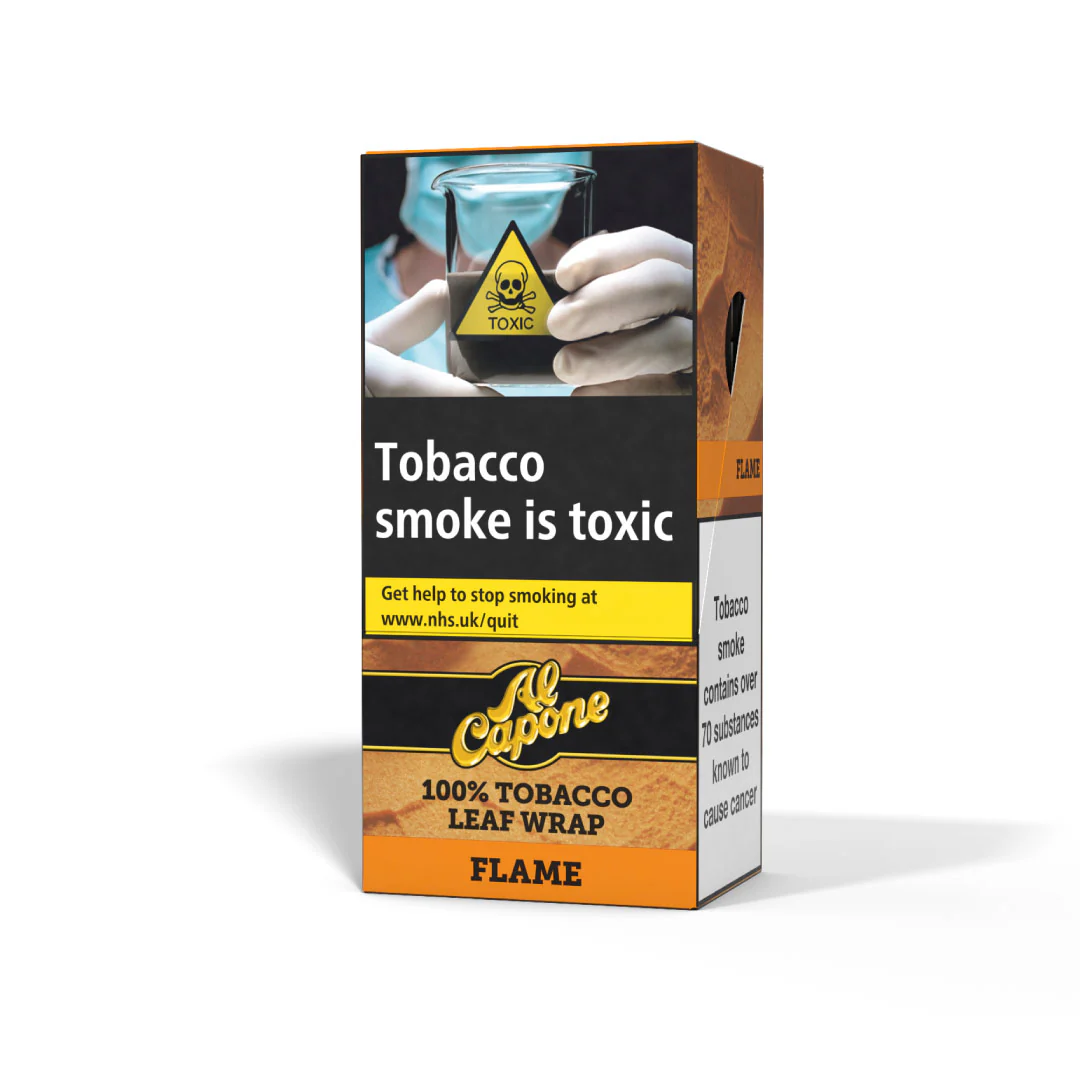 Al Capone Flame Blunt Wrap Box of 20