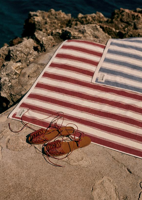 Striped Beach Towel