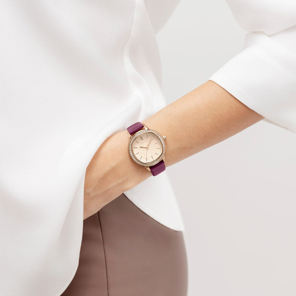 Berry Lane - Leather Strap Watch