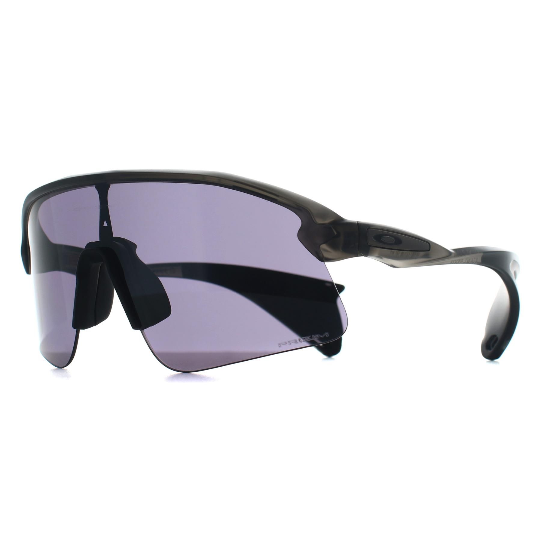 Oakley Shield Grey Smoke Prizm Black Stunt Devil