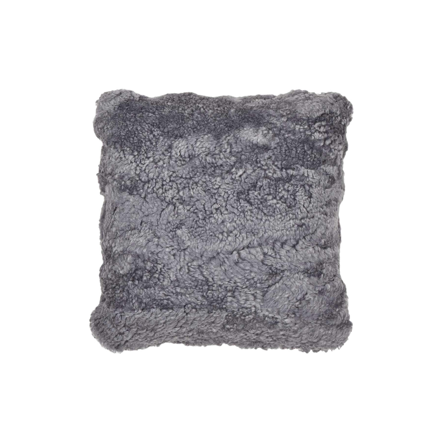 Newzealandsk lammeskindspude, light grey