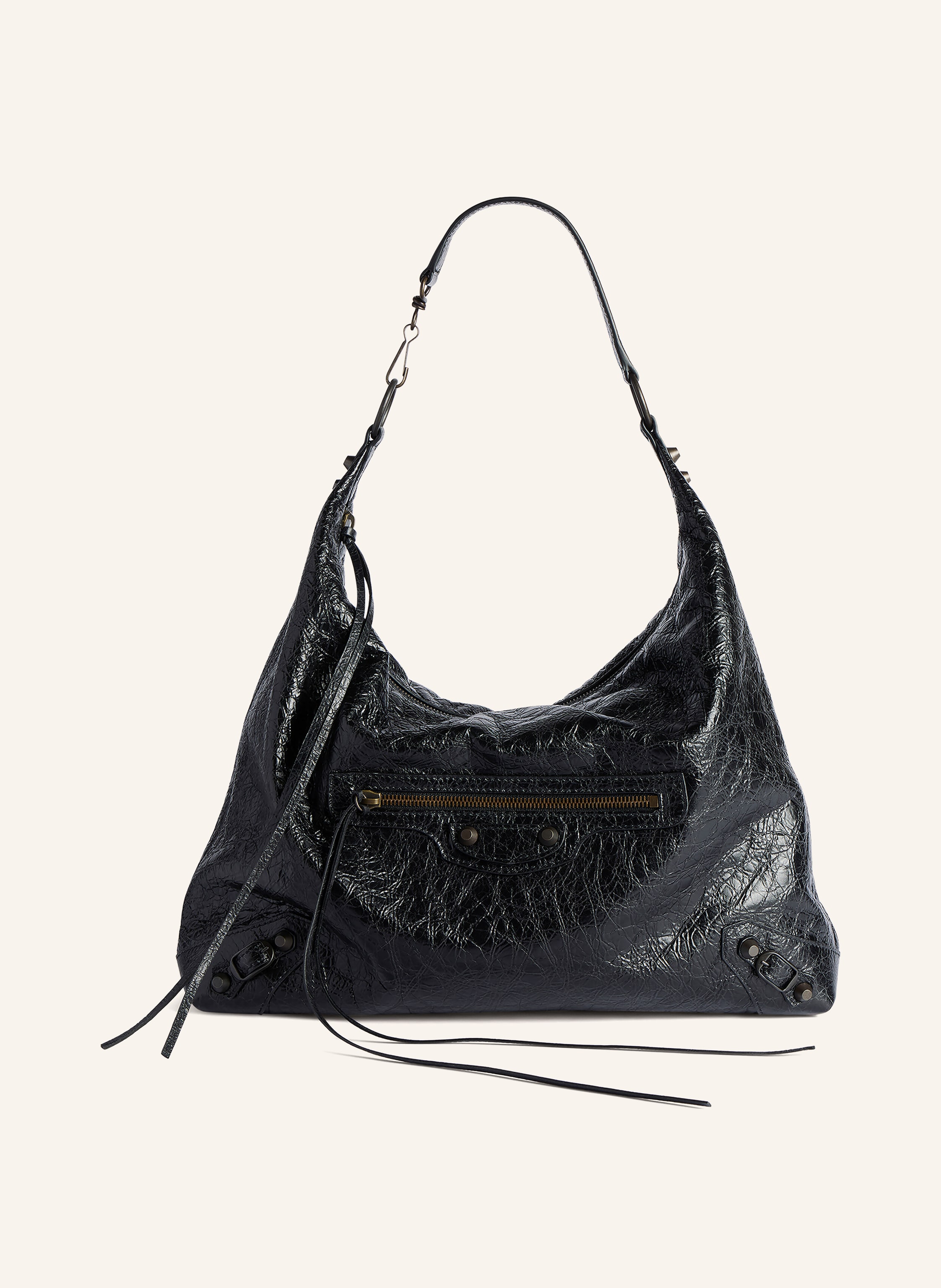 BALENCIAGA Beuteltasche LE CITY MEDIUM mit Nieten