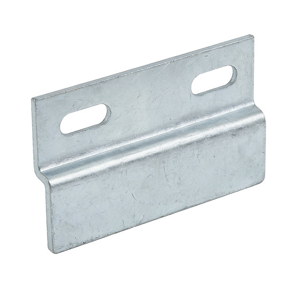 2 Profils Z simple Acier zingué 76 x 45 mm