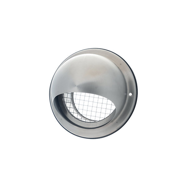 Grille extérieure murale circulaire pour air neuf / vicié IR 304 D125 - ALDES - 11022094