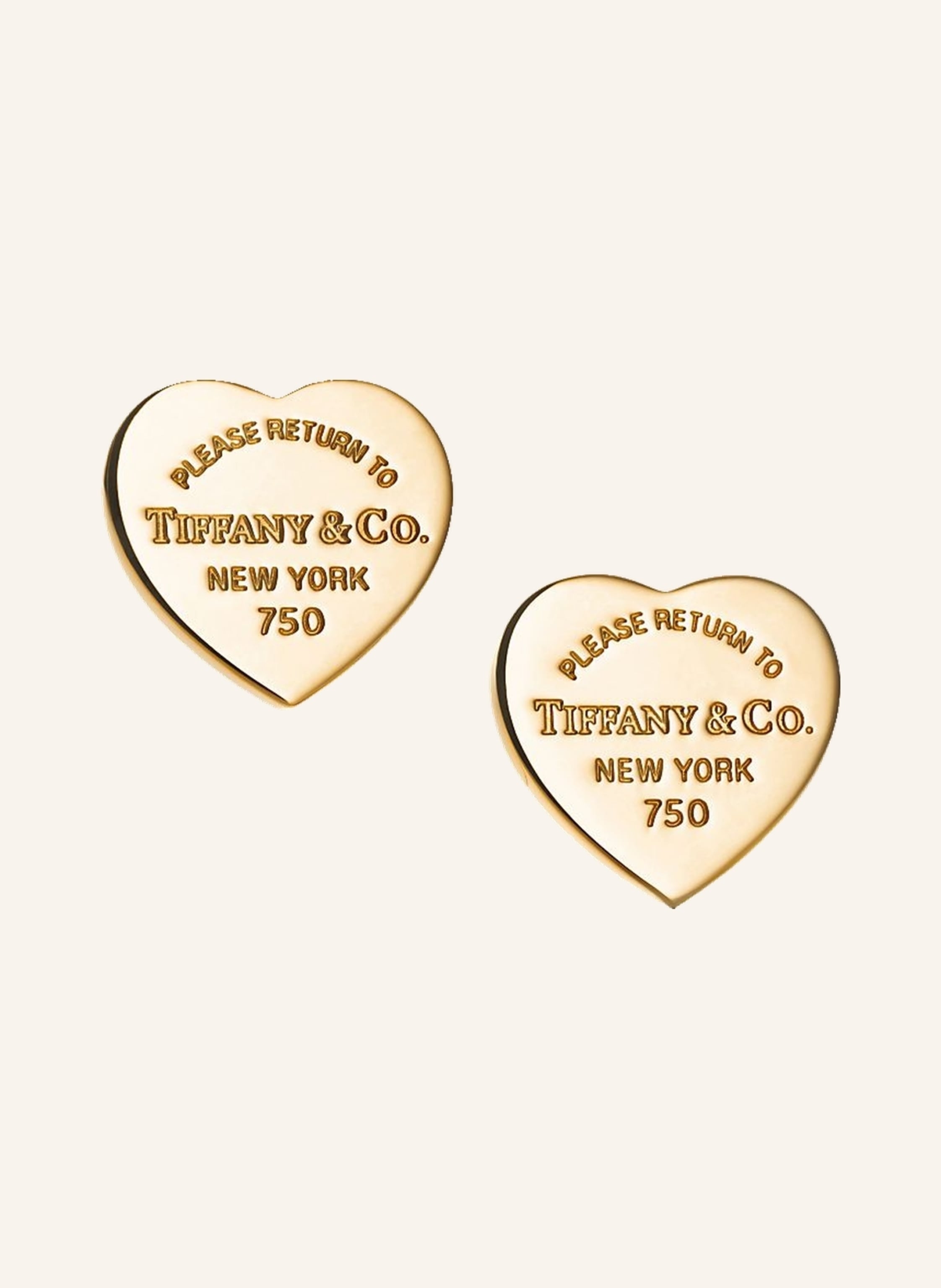 TIFFANY & Co. Ohrstecker RETURN TO TIFFANY™ aus 18 Karat Gelbgold