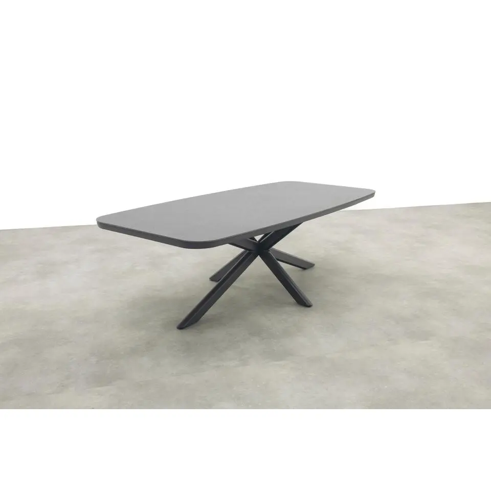 Soreno deens ovale tuintafel 268x115 cm. - Royal Grey