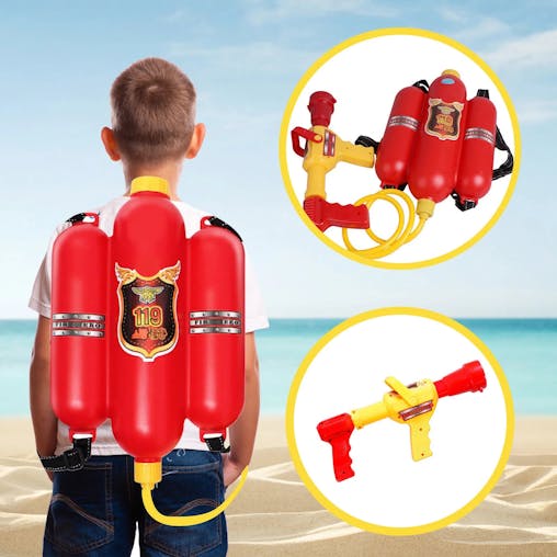 NNEOBA Firefighter Backpack Water Blaster for Kids