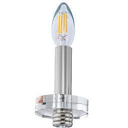 Kinkiet srebrny HAMPTON 2xE14x40W wym:24x33x20cm IP20 Nowodvorski