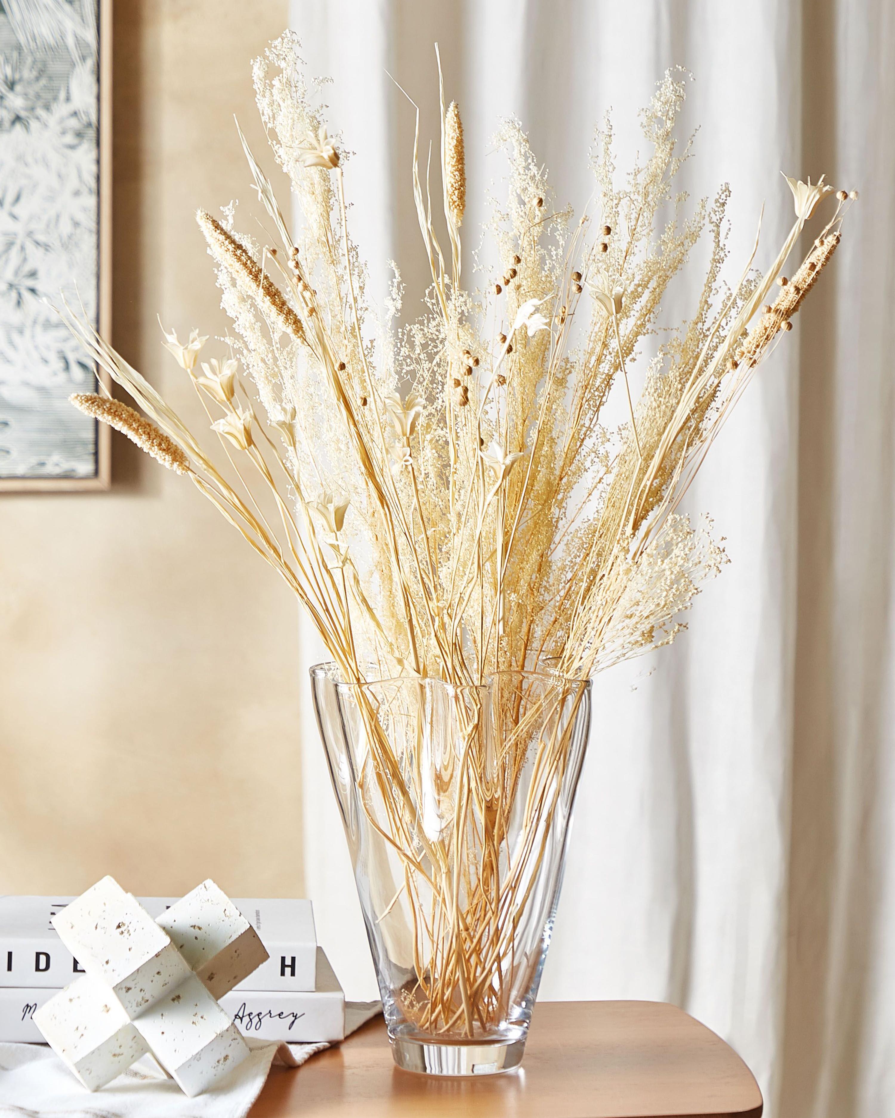 Dried Flower Bouquet BRUNETE 65 cm Natural