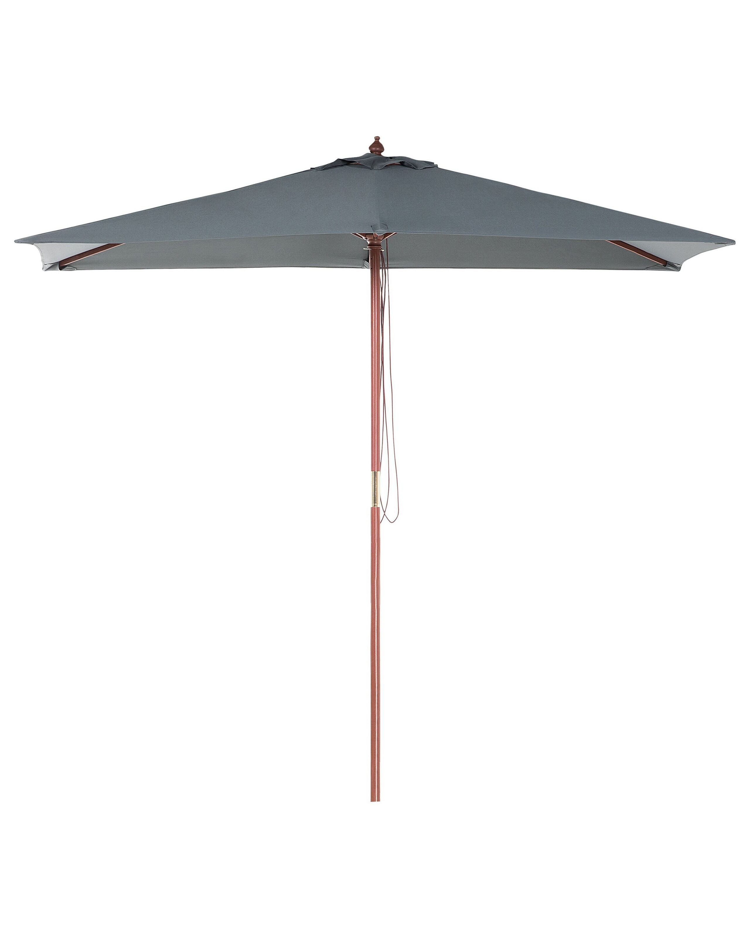 Parasol ogrodowy składany 194x144 szary