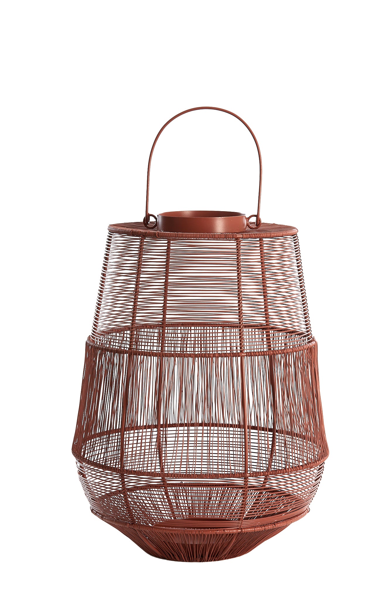 Light & Living windlicht SEZELA - Ø28x38cm - rood